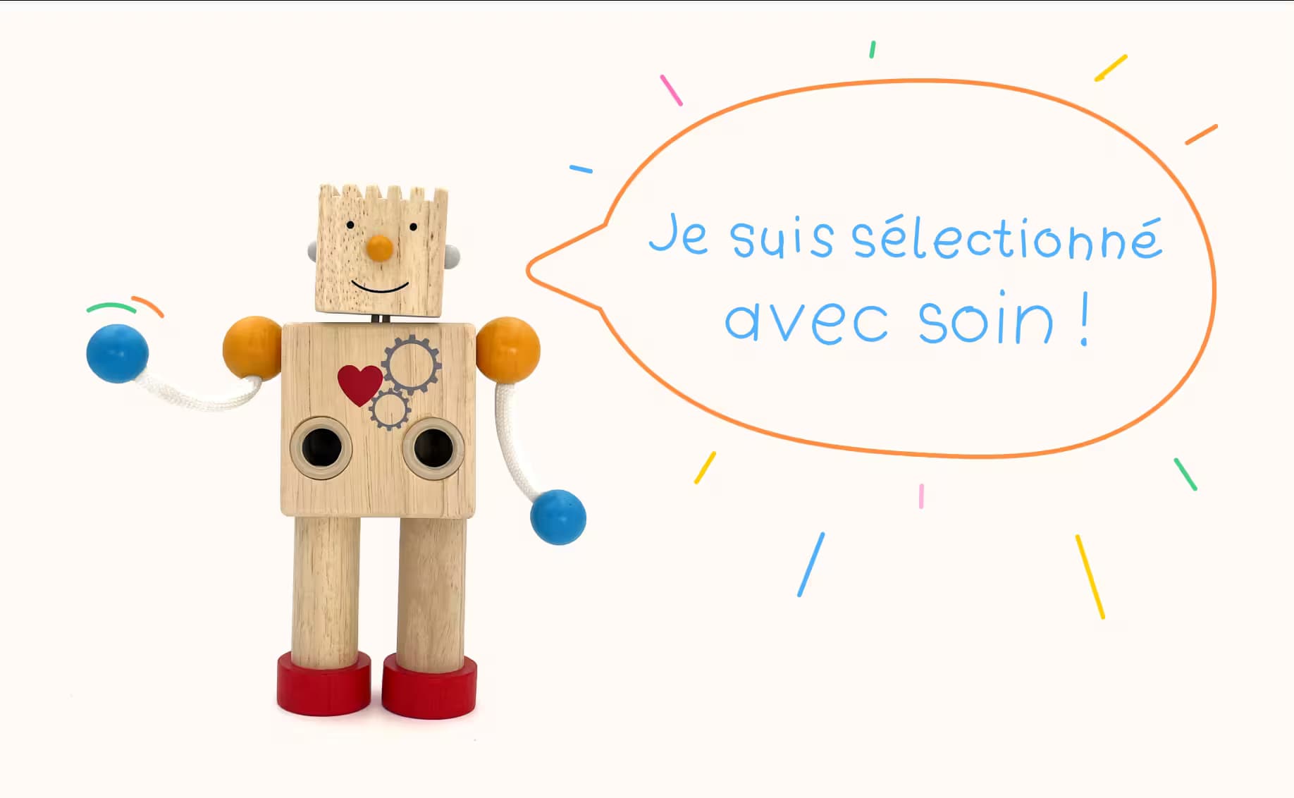 5 ou 10 jouets sélectionnés avec soin